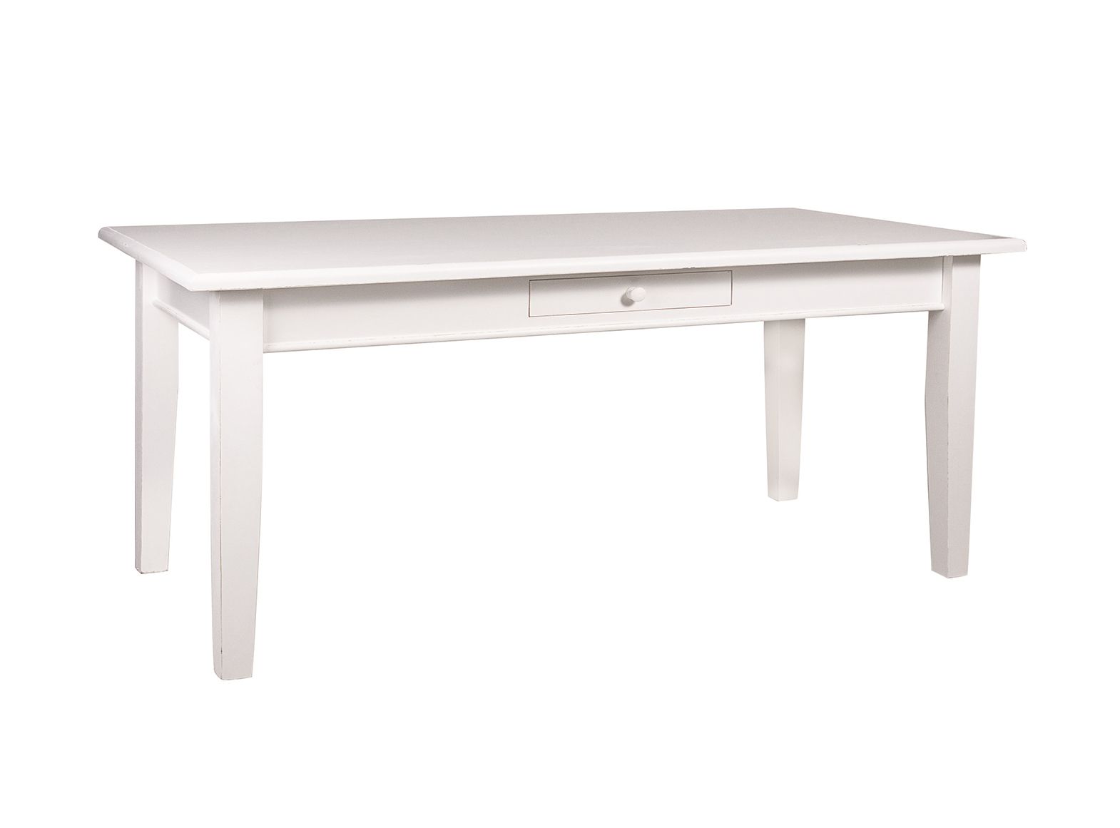 Dining table squared feet spindles 160 cm Jiceka D062